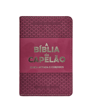 A BÍBLIA DO CAPELÃO ARC - C/ HARPA PINK