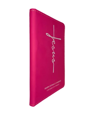 HARPA AVIVADA E CORINHOS LUXO PU L. HIPERG. MOD. 16 JESUS PINK