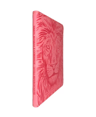HARPA AVIVADA E CORINHOS LUXO PU L. HIPERG. MOD. 24 LEÃO ROSA