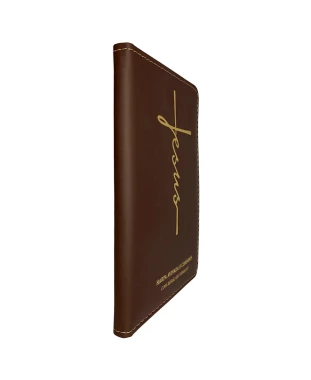 HARPA AVIVADA E CORINHOS LUXO PU L. HIPERG. MOD. 21 JESUS MARROM