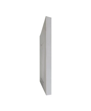 HARPA AVIVADA E CORINHOS BROCH. L. GIGANTE 12X15,3 CM - MOD.08 JESUS BRANCA