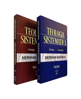 LIVRO BOX TEOLOGIA SISTEMÁTICA - HERMAN BAVINCK - 2 VOLUMES - CAPA DURA