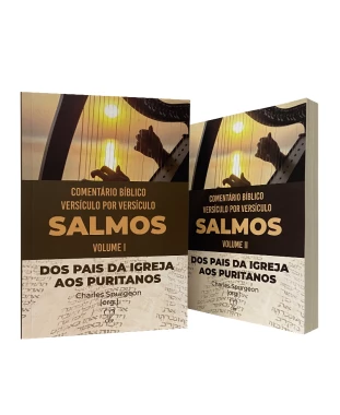 LIVRO BOX SALMOS - 2 VOLUMES - BROCHURA