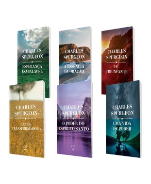 LIVRO BOX SPURGEON - CAPAS PAISAGEM - BROCHURA
