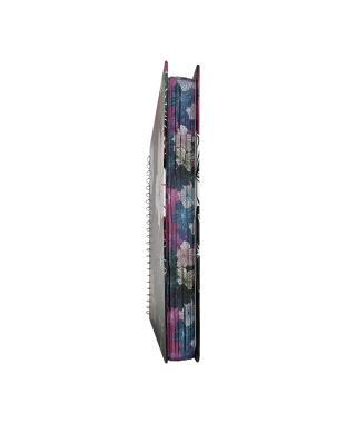 BÍBLIA PARA ANOTAÇÕES - NVI - ESPIRAL - FLORAL MAGENTA