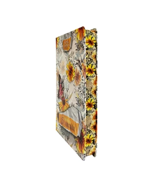 BÍBLIA SLIM CAPA DURA KJA - FLORAL ABSTRATO