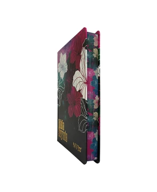 BÍBLIA SLIM CAPA DURA NVI - FLORAL MAGENTA