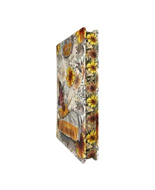 BÍBLIA SLIM CAPA DURA ARC HARPA - FLORAL ABSTRATO