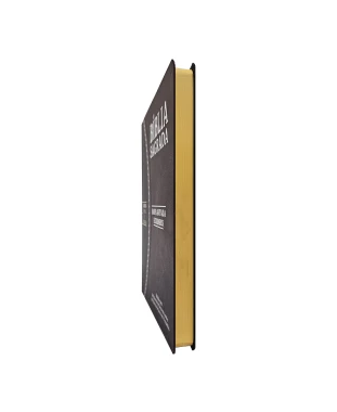 BÍBLIA SLIM LARGE ARC C/ HARPA PU BICOLOR - VINHO E PRETO