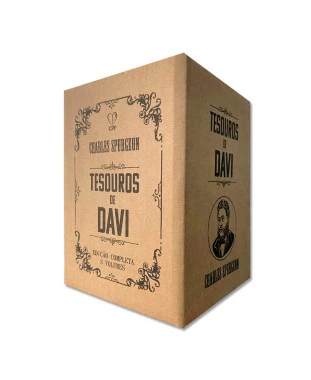LIVRO BOX TESOUROS DE DAVI C/ 3 VOLUMES - 1 UNIDADE