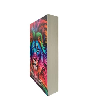 BÍBLIA L. GIGANTE PPM ARC FULL COLOR BROCHURA C/ HARPA - LION COLOR