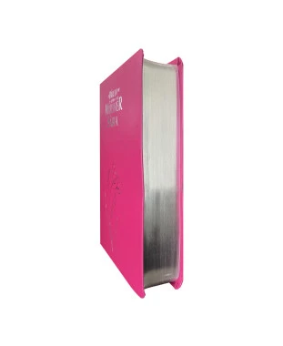 BÍBLIA DA MULHER SÁBIA FULL COLOR C/ HARPA - MAGNÓLIA PINK