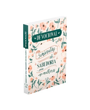 LIVRO DEVOCIONAL 3 MINUTOS DE SABEDORIA P/ MULHERES FULL COLOR - LETTERING
