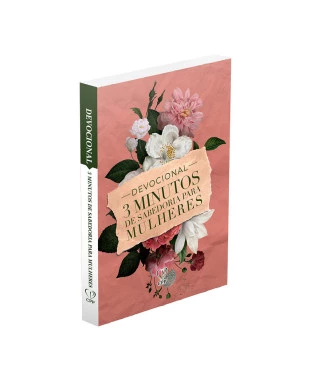 LIVRO DEVOCIONAL 3 MINUTOS DE SABEDORIA P/ MULHERES FULL COLOR - PAPEL