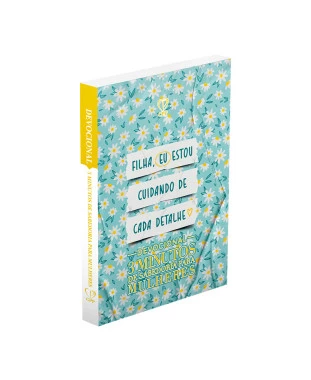 LIVRO DEVOCIONAL 3 MINUTOS DE SABEDORIA P/ MULHERES FULL COLOR - JARDIM SAGRADO