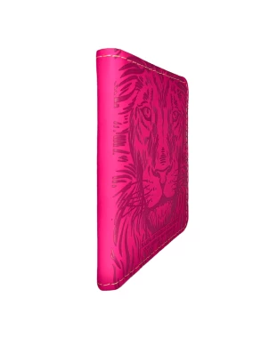 HARPA AVIVADA E CORINHOS LUXO PU L. GIGANTE MOD. 23 LEÃO PINK