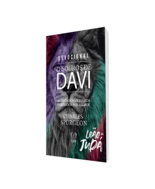 LIVRO DEVOCIONAL TESOUROS DE DAVI - LEÃO DE JUDÁ