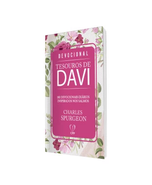 LIVRO DEVOCIONAL TESOUROS DE DAVI - CÍRCULO DE FLORES