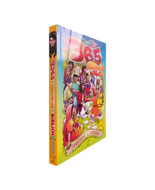 LIVRO 365 HISTÓRIAS BÍBLICAS ILUSTRADAS E NARRADAS