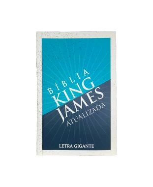 BÍBLIA KING JAMES ATUALIZADA LETRA GIGANTE CAPA DURA - RETRÔ
