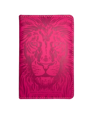 HARPA AVIVADA E CORINHOS LUXO PU L. HIPERG. MOD. 23 LEÃO PINK