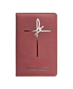 HARPA AVIVADA E CORINHOS LUXO PU L. HIPERG. MOD. 10 FÉ ROSA