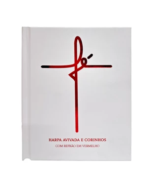 HARPA AVIVADA E CORINHOS CAPA DURA LT GIGANTE - MOD 10 FÉ BRANCA