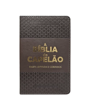 A BÍBLIA DO CAPELÃO ARC - C/ HARPA MARROM