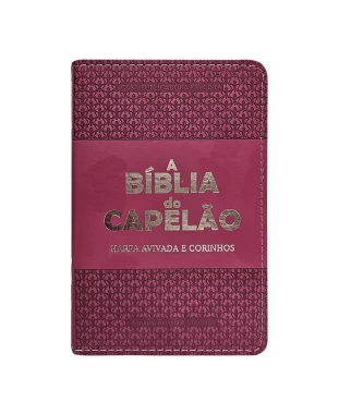 A BÍBLIA DO CAPELÃO ARC - C/ HARPA PINK