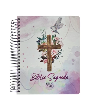 BÍBLIA PARA ANOTAÇÕES - KJA - ESPIRAL - ESPÍRITO SANTO