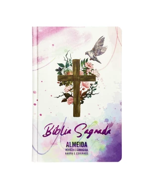 BÍBLIA SLIM CAPA DURA ARC HARPA - ESPÍRITO SANTO
