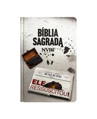 BÍBLIA SLIM CAPA DURA NVI - RESSUSCITOU