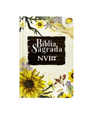 BÍBLIA SLIM CAPA DURA NVI - GIRASSOL
