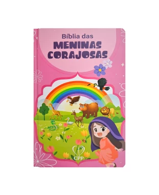 BÍBLIA DAS MENINAS CORAJOSAS - CAPA DURA - ROSA