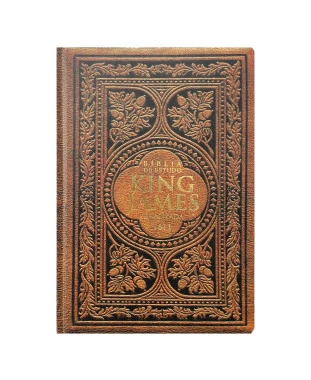 BÍBLIA DE EST. KING JAMES PPM FULL COLOR - CAPA DURA - VINTAGE