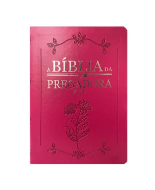 BÍBLIA DA PREGADORA FIEL PU NOBRE LUXO - PINK