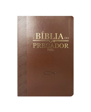 BÍBLIA DO PREGADOR FIEL PU NOBRE LUXO - VINHO