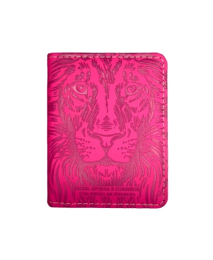 HARPA AVIVADA E CORINHOS LUXO PU L. GIGANTE MOD. 23 LEÃO PINK