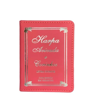 HARPA AVIVADA E CORINHOS LUXO PU L. GIGANTE MOD. 31 TRADICIONAL ROSA