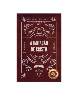 LIVRO A IMITAÇÃO DE CRISTO - TOMÁS DE KEMPIS