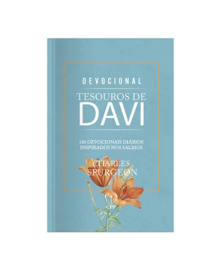 LIVRO DEVOCIONAL TESOUROS DE DAVI - TUDO POSSO