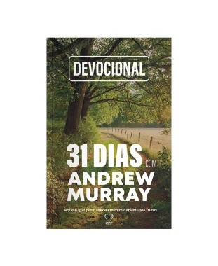 LIVRO DEVOCIONAL 31 DIAS COM ANDREW MURRAY - ANDREW MURRAY