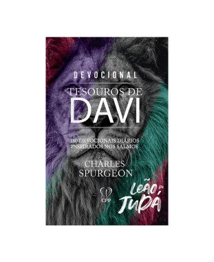 LIVRO DEVOCIONAL TESOUROS DE DAVI - LEÃO DE JUDÁ