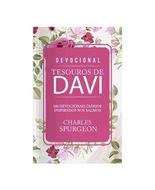 LIVRO DEVOCIONAL TESOUROS DE DAVI - CÍRCULO DE FLORES