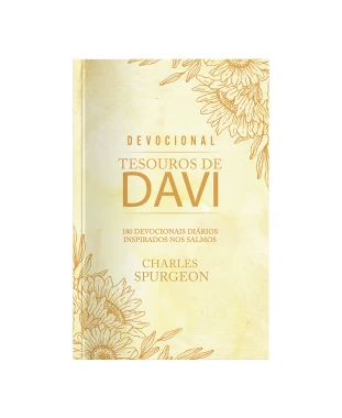 LIVRO DEVOCIONAL TESOUROS DE DAVI - GIRASSOL