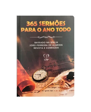 LIVRO 365 SERMÕES PARA O ANO TODO ARC - CAPA DURA